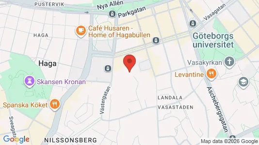 Lägenheter att hyra i Göteborg Centrum - kort over placeringen