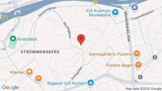 Lägenheter att hyra i Örgryte-Härlanda - kort over placeringen