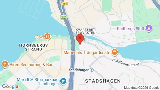 Lägenheter att hyra i Kungsholmen - kort over placeringen
