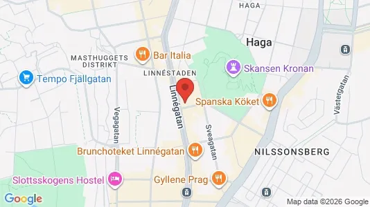 Lägenheter att hyra i Göteborg Centrum - kort over placeringen