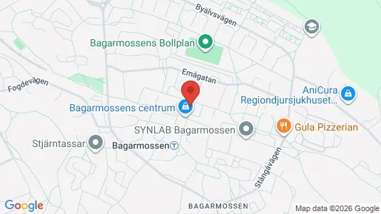 Lägenheter att hyra i Söderort - kort over placeringen