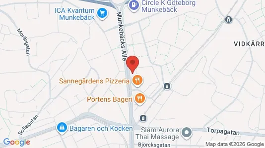 Lägenheter att hyra i Örgryte-Härlanda - kort over placeringen
