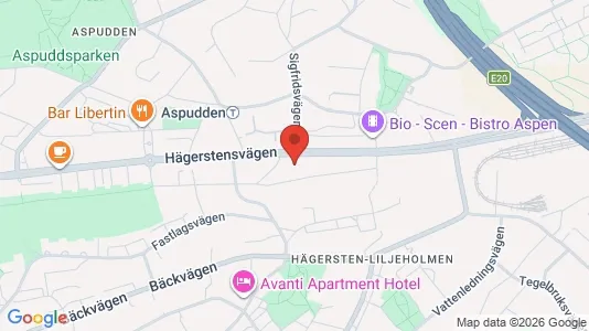 Lägenheter att hyra i Söderort - kort over placeringen