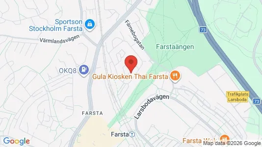 Lägenheter att hyra i Söderort - kort over placeringen