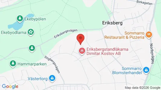 Lägenheter att hyra i Uppsala - kort over placeringen