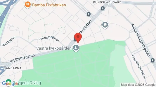 Lägenheter att hyra i Majorna-Linné - kort over placeringen