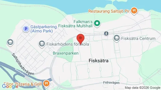 Lägenheter att hyra i Nacka - kort over placeringen