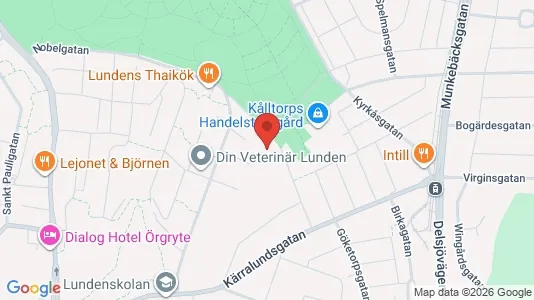 Lägenheter att hyra i Örgryte-Härlanda - kort over placeringen