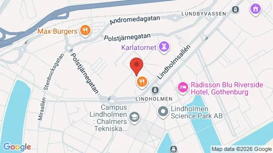 Lägenheter att hyra i Lundby - kort over placeringen