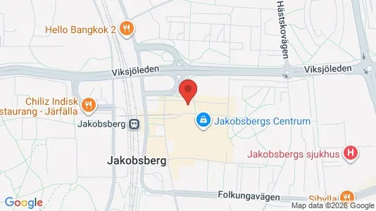 Lägenheter att hyra i Järfälla - kort over placeringen