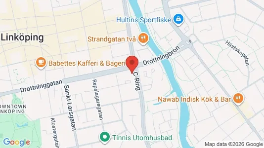 Lägenheter att hyra i Linköping - kort over placeringen