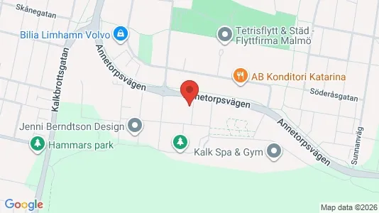 Lägenheter att hyra i Limhamn/Bunkeflo - kort over placeringen