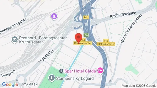 Lägenheter att hyra i Örgryte-Härlanda - kort over placeringen