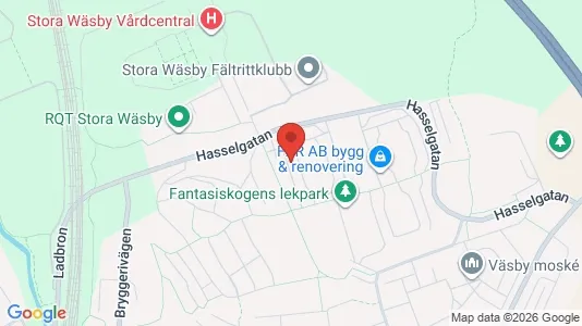 Lägenheter att hyra i Upplands Väsby - kort over placeringen