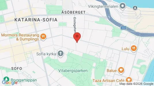 Lägenheter att hyra i Södermalm - kort over placeringen