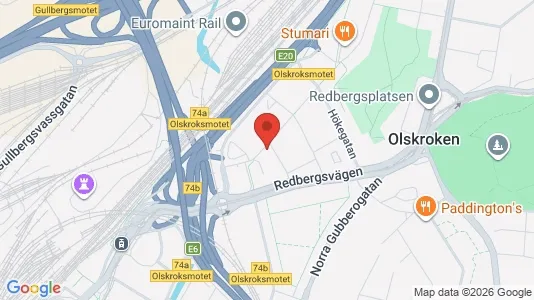 Lägenheter att hyra i Örgryte-Härlanda - kort over placeringen