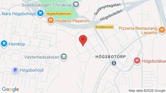 Lägenheter att hyra i Askim-Frölunda-Högsbo - kort over placeringen
