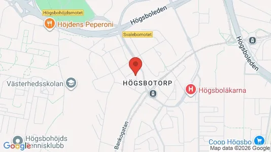 Lägenheter att hyra i Askim-Frölunda-Högsbo - kort over placeringen