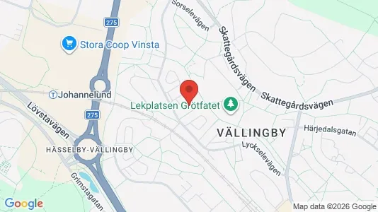 Lägenheter att hyra i Västerort - kort over placeringen