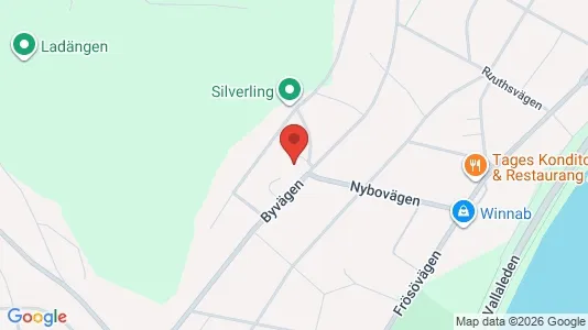 Lägenheter att hyra i Östersund - kort over placeringen