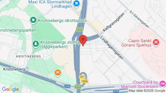 Lägenheter att hyra i Kungsholmen - kort over placeringen