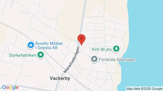Lägenheter att hyra i Gnesta - kort over placeringen