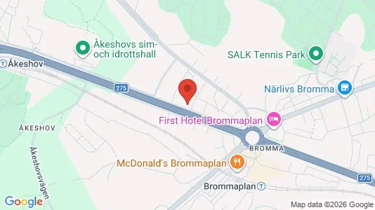 Lägenheter att hyra i Västerort - kort over placeringen
