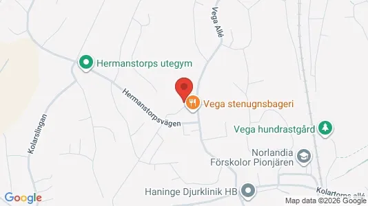 Lägenheter att hyra i Haninge - kort over placeringen