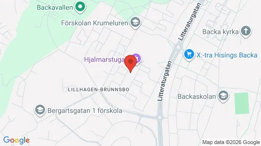 Lägenheter att hyra i Norra hisingen - kort over placeringen
