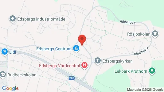 Lägenheter att hyra i Sollentuna - kort over placeringen