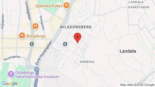 Lägenheter att hyra i Göteborg Centrum - kort over placeringen