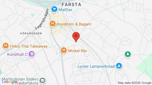 Lägenheter att hyra i Söderort - kort over placeringen
