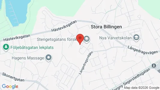 Lägenheter att hyra i Göteborg Västra - kort over placeringen