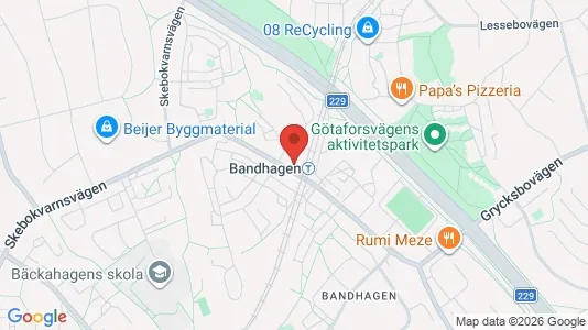 Lägenheter att hyra i Söderort - kort over placeringen
