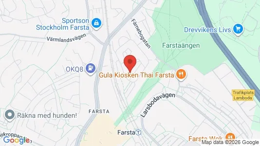 Lägenheter att hyra i Söderort - kort over placeringen