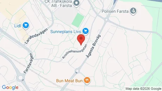 Lägenheter att hyra i Söderort - kort over placeringen