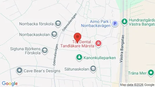 Lägenheter att hyra i Sigtuna - kort over placeringen