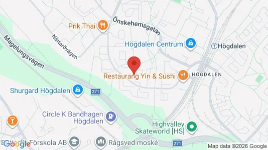 Lägenheter att hyra i Söderort - kort over placeringen