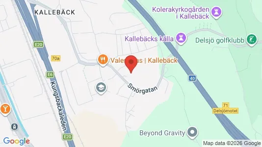 Lägenheter att hyra i Örgryte-Härlanda - kort over placeringen