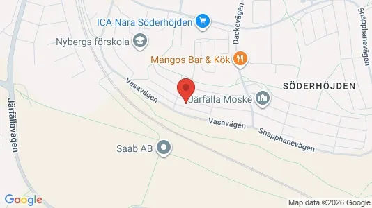 Lägenheter att hyra i Järfälla - kort over placeringen