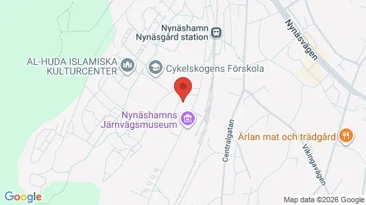 Lägenheter att hyra i Nynäshamn - kort over placeringen