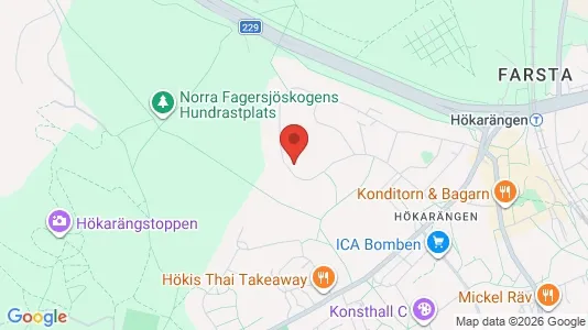 Lägenheter att hyra i Söderort - kort over placeringen