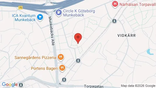 Lägenheter att hyra i Örgryte-Härlanda - kort over placeringen