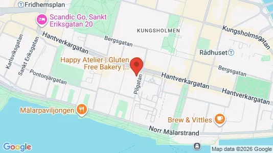 Lägenheter att hyra i Kungsholmen - kort over placeringen