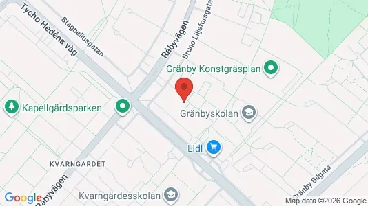 Lägenheter att hyra i Uppsala - kort over placeringen