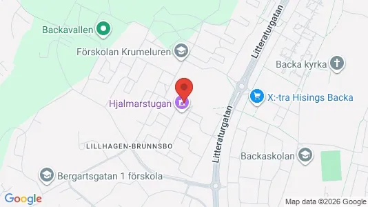 Lägenheter att hyra i Norra hisingen - kort over placeringen