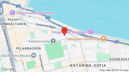 Lägenheter att hyra i Södermalm - kort over placeringen