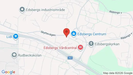 Lägenheter att hyra i Sollentuna - kort over placeringen