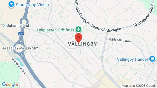 Lägenheter att hyra i Västerort - kort over placeringen