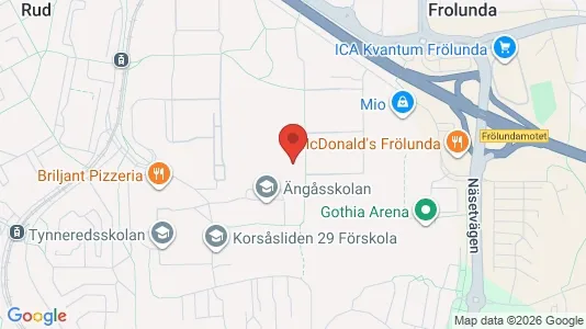 Lägenheter att hyra i Askim-Frölunda-Högsbo - kort over placeringen